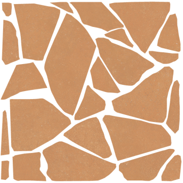 4101230 Мозаика Palladiana Crock Mosaic Terra 40x40 41ZERO42