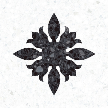 4FCG Керамогранит Andria-R Carbon 20x20 VIVES