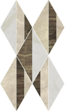 57692 Мозаика Caldo Mosaico Rombi 45,1x49,5 Gardenia Orchidea (Versace)