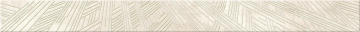 586251001 Плитка Бордюр Chiron Crema Stella 6,2х70,9 Eletto Ceramica