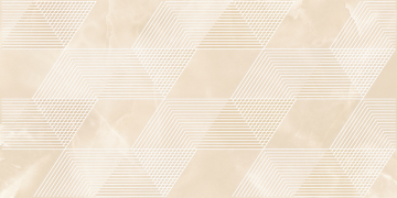 589032001 Плитка Декор Opale Beige Geometria 31,5x63 Azori