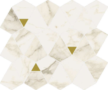 600110000975 Мозаика Carrara Mosaico Vertex 30x25.8 Italon