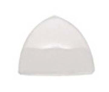 60213 Керамогранит Внешний угол White 4x4 Serapool