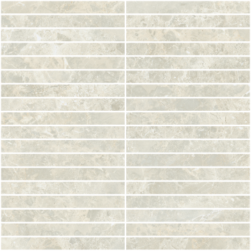 610110000970 Мозаика Да Винчи Уайт Мозаика Стрип 30x30 ColiseumGres