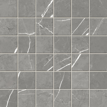 610110001069 Мозаика Forte dei Marmi Elegant Grey Mosaic 30x30 Atlas Concorde Russia