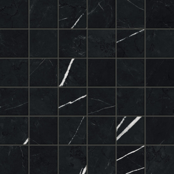 610110001071 Мозаика Forte dei Marmi Elegant Black Mosaic 30x30 Atlas Concorde Russia