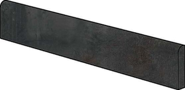 610130000332 Керамогранит Heat Steel Battiscopa 7,2x60 Atlas Concorde Russia