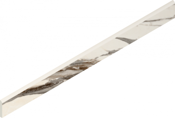 610130007569 Керамогранит Avantgarde Calacatta Warm Battiscopa Cer 7.2x80 Italon