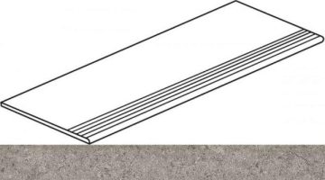 610140000141 Ступени Discover Grey Gradino 30x120 Italon