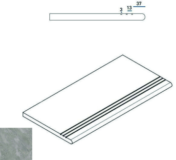 620040000063 Ступени Climb ROCK GRADINO ROUND GRIP SX 30x60 Italon