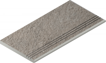 620040000156 Ступени Grey Gradino Round Grip Dx 30x60 Italon