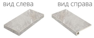 620070000637 Ступени Charme Evo Imperiale Scalino Angolare Sinistro 33x60 Italon