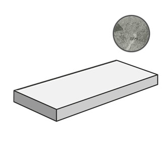 620070001001 Ступени Charme Extra Silver Scalino Angolare Dx 33x120 Italon