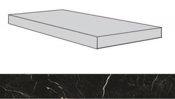 620070001746 Ступени Allure Imperial Black Scalino Angolare Dx/Аллюр Империал Блэк 33X60 Atlas Concorde Russia