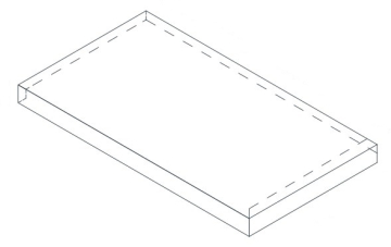 620070001828 Ступени Drift White Scalino Angolo Sx 33x60 Atlas Concorde Russia