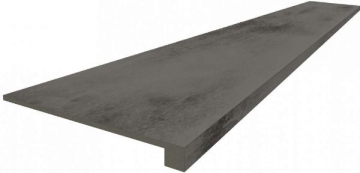 620070002472 Ступени Black Scalino Frontale 120х33 ColiseumGres