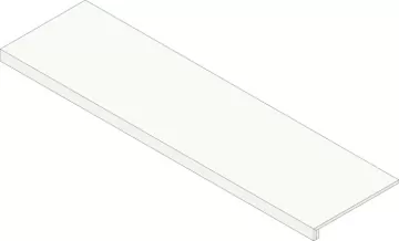 620070002664 Ступени F.d.M.Quark Oyster White Scalino Frontale 33x80 Atlas Concorde Russia