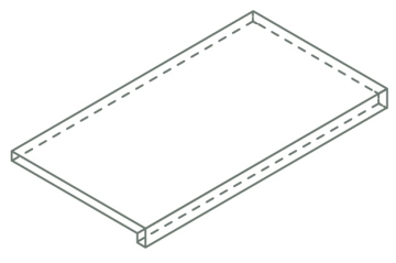 620070002829 Ступени Avantgarde X2 Silver Scalino Frontale 33x120 Italon
