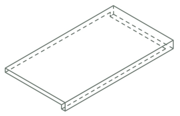 620070002832 Ступени Avantgarde X2 Silver Scalino Angolare Dx 33x120 Italon