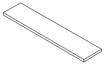 620070002881 Ступени Forte dei Marmi Rock Tiffany White Scalino Angolare SX 33x160 Atlas Concorde Russia