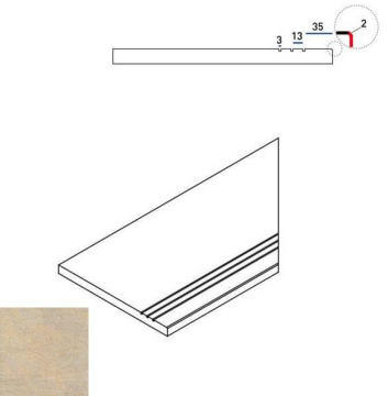 620090000256 Керамогранит SAND BORDO GRIP DX 30x60 Italon