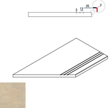 620090000257 Керамогранит SAND BORDO GRIP SX 30x60 Italon