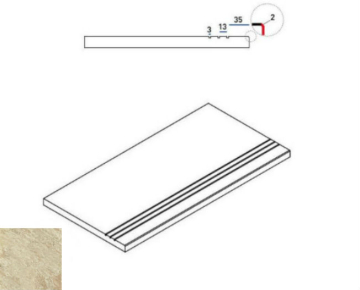 620090000377 Керамогранит Climb ROPE BORDO GRIP 30x60 Italon