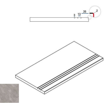 620090000391 Керамогранит Climb ROCK BORDO GRIP 30x60 Italon