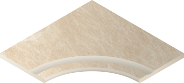 620090000394 Ступени Magnesio Bordo Svasato Angolare Round 30 60x60 Italon