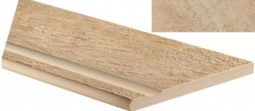 620090000494 Керамогранит Landstone Gold Bordo Piscina Angolo Sx 20x60 Atlas Concorde Russia