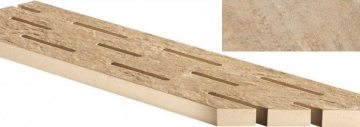 620090000498 Керамогранит Landstone Gold Griglia Angolo Dx 20x60 Atlas Concorde Russia