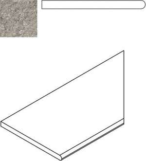 620090001031 Керамогранит Grey Bordo Round Dx правый 30x60 Italon