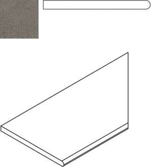 620090001042 Керамогранит Fume Bordo Round Dx правый 30x60 Italon