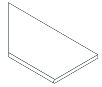 620090001167 Керамогранит Avantgarde X2 Pure Bordo Round SX 30x120 Italon