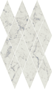 620110000077 Керамогранит Charme Extra Carrara Mosaico Diamond 28x48 Italon