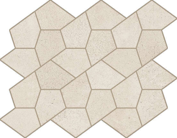 620110000194 Мозаика Snow Mosaico Kaleido 35.6x27.6 Italon