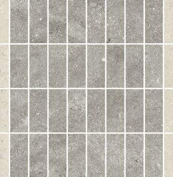 620110000256 Мозаика Аура Стоун Грэй Мозаика Стритс 28.3x29 Italon