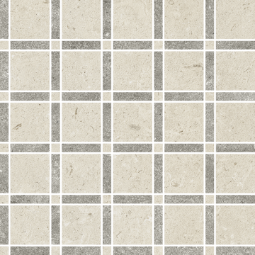 620110000257 Мозаика Аура Стоун Уайт Мозаика Вертиго 31.3x31.3 Italon