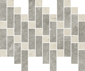 620110000260 Мозаика Аура Стоун Грэй Мозаика Хэритэйдж 37.9x31.6 Italon