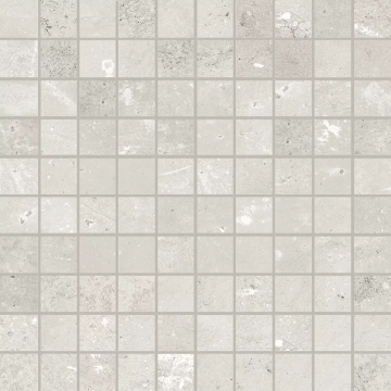 747464 Мозаика Maps White Mosaico 3x3 30x30 Cerim