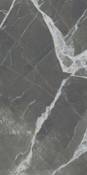 756232 Керамогранит Stones 2.0 Calacatta Black Glossy 60х120 Casa Dolce Casa