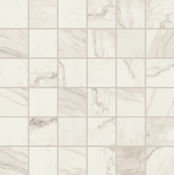 756682 Мозаика Stones 2.0 Calacatta Smooth Mosaico 5x5 30x30 Casa Dolce Casa