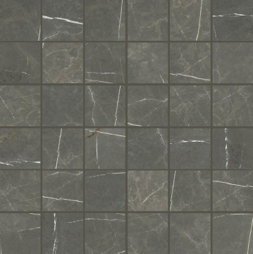 756683 Мозаика Stones 2.0 Amani Bronze Mat Mosaico 5x5 30x30 Casa Dolce Casa
