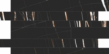 756697 Мозаика Stones 2.0 Sahara Noir Mat Modulo Listello SF 30x60 Casa Dolce Casa