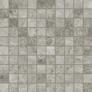 760920 Мозаика Artifact Used_Grey Mosaico 3x3 30x30 Cerim