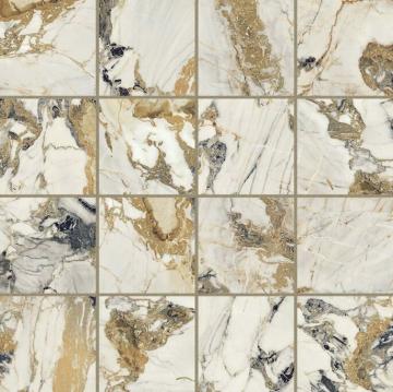 761829 Мозаика Etoile Symphonie Glossy Mosaico (7,5x7,5) 30x30 Rex Ceramiche