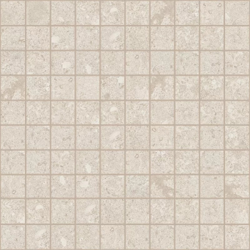 767030 Мозаика Elemental White Limestone Mosaico Nat 3x3 30x30 Cerim