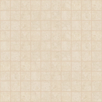 767034 Мозаика Elemental Cream Sandstone Mosaico Nat 3x3 30x30 Cerim