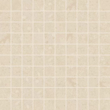 767149 Мозаика Elemental Cream Limestone Mosaico Luc 3x3 30x30 Cerim