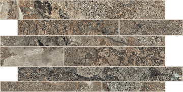 767679 Мозаика Onyx&More Golden Porphyry STR Modulo Listello SF 30x60 Casa Dolce Casa